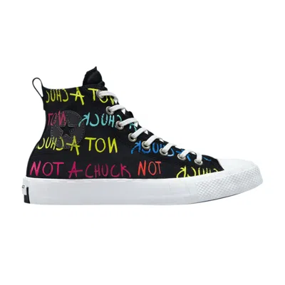 Pre-owned Converse Unt1tl3d High 'not A Chuck - Black'