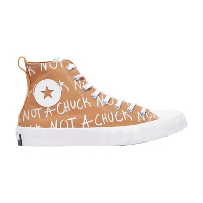 Pre-owned Converse Unt1tl3d High 'not A Chuck - Golden Tan'