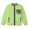 Converse Utility Reversible Sherpa Jacket 'real Tree Edge Camo' In Green
