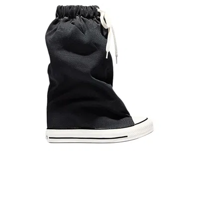 Pre-owned Converse Vaquera X  Wmns Chuck Taylor All Star Xhi Slouch Wedge 'black' | Women's Size 8.5