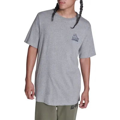 Converse Vintage Chucks Tee In Gray