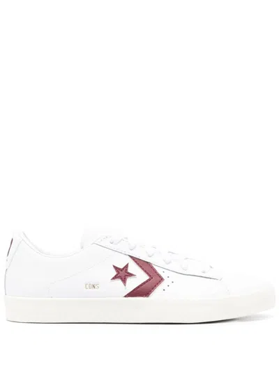 Converse Vulc Pro Ox Sneakers In White