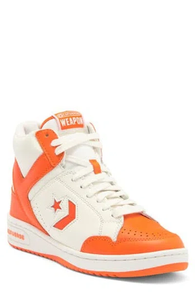 Converse Weapon High Top Basketball Sneaker In Multi