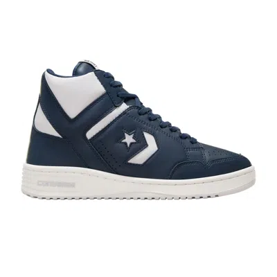 Pre-owned Converse Weapon Mid 'obsidian' In Blue