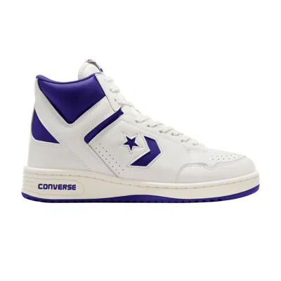 Pre-owned Converse Weapon Mid 'vintage White Court Purple'