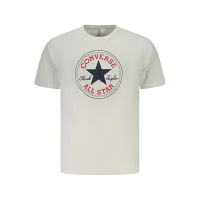 Converse White Cotton Men's T-shirt