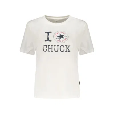 Converse White Cotton T-shirt