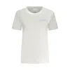 Converse White Cotton Women T-shirt In White