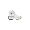Converse White Fabric Chunky Sneakers In White