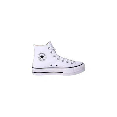 Converse Chuck Taylor Lift Platform Sneakers In White