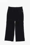 Converse Wide Leg Cargo Pants With Elastic Waistband