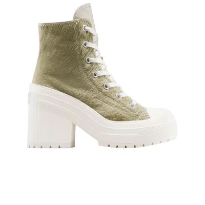 Pre-owned Converse Wmns Chuck 70 De Luxe Heel Platform High 'pony Hair' | Tan | Women's Size 6.5