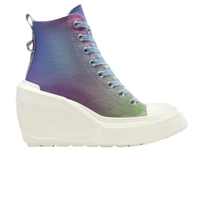 Pre-owned Converse Wmns Chuck 70 De Luxe Wedge Platform High 'denim Ombre' | Blue | Women's Size 10