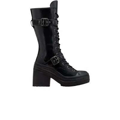 Pre-owned Converse Wmns Chuck 70 De Luxe Xx High 'triple Black'