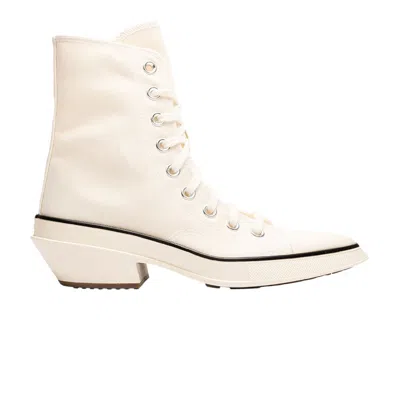 Pre-owned Converse Wmns Chuck 70 Hi De Luxe Pointed 'egret' | Cream | Women's Size 9 In Beige