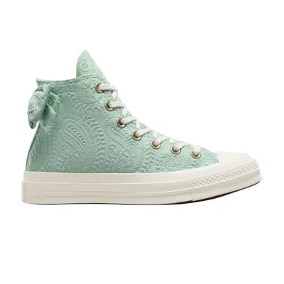 Pre-owned Converse Wmns Chuck 70 High 'bow - Sticky Aloe Green'