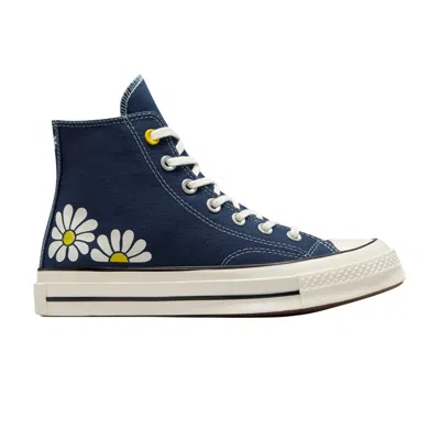 Pre-owned Converse Wmns Chuck 70 High 'floral' In Blue