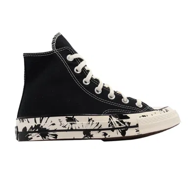 Pre-owned Converse Wmns Chuck 70 High 'hybrid Floral' In Black