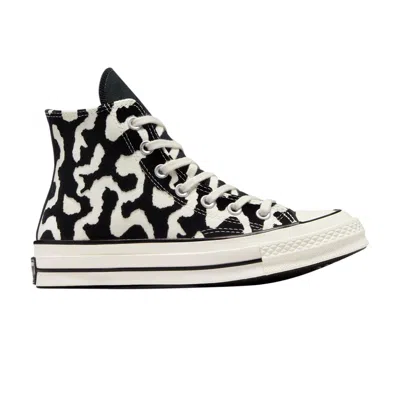 Pre-owned Converse Wmns Chuck 70 High 'leopard Remix' In Black