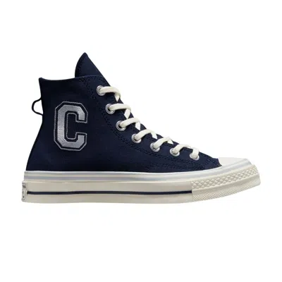 Pre-owned Converse Wmns Chuck 70 High 'letterman - Obsidian' | Blue | Women's Size 7