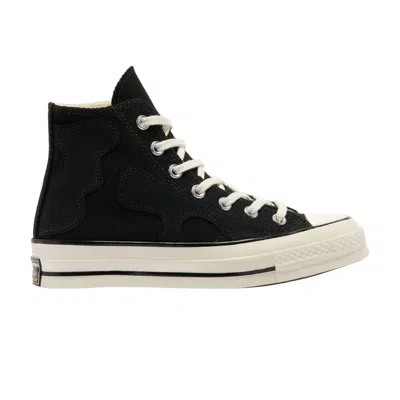 Pre-owned Converse Wmns Chuck 70 High 'raw Earth Camo' In Black