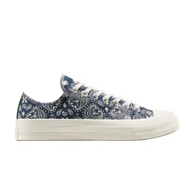 Pre-owned Converse Wmns Chuck 70 Low 'paisley' | Blue | Women's Size 6