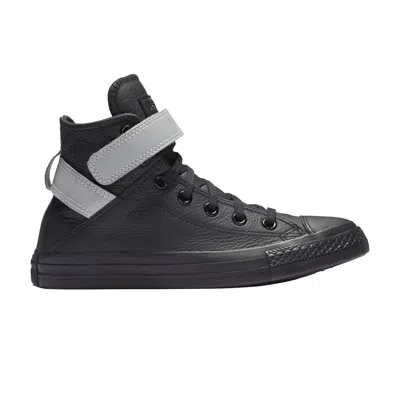 Pre-owned Converse Wmns Chuck Taylor All Star Brea Hi 'reflective Black'