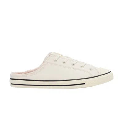 Pre-owned Converse Wmns Chuck Taylor All Star Dainty Mule Slip 'egret Silt Red' | White | Women's Size 8.5