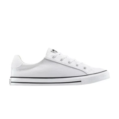 Pre-owned Converse Wmns Chuck Taylor All Star Dainty Ox 'lucky - White Black' | Women's Size 5.5