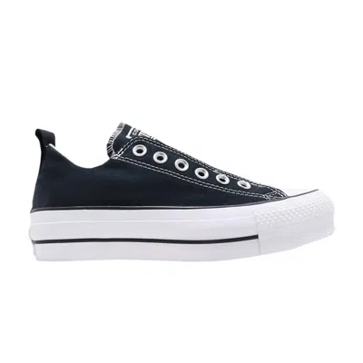 Pre-owned Converse Wmns Chuck Taylor All Star Fashion Low 'black White'