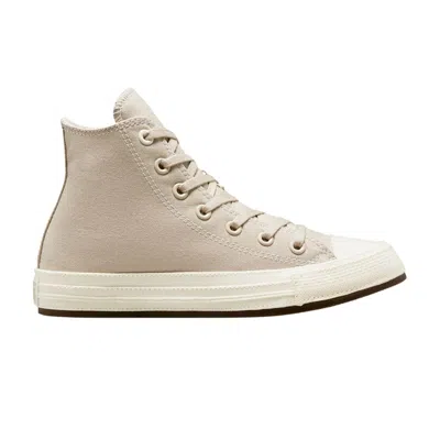 Pre-owned Converse Wmns Chuck Taylor All Star High 'beach Stone' In Grey