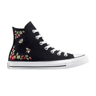 Pre-owned Converse Wmns Chuck Taylor All Star High 'berry Buzz' | Black | Women's Size 6.5