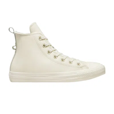 Pre-owned Converse Wmns Chuck Taylor All Star High 'egret' In Cream