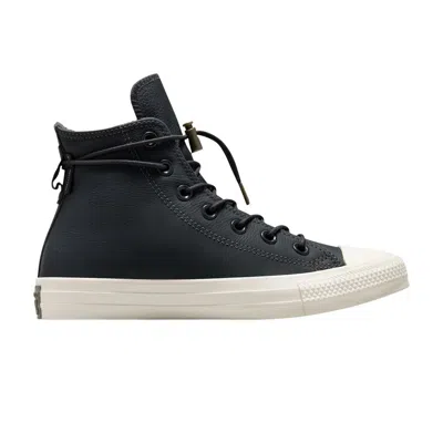 Pre-owned Converse Wmns Chuck Taylor All Star High 'shadow Woods' In Black