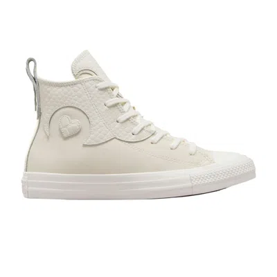 Pre-owned Converse Wmns Chuck Taylor All Star High 'western Embroidery' In Cream
