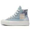 Converse (wmns) Chuck Taylor All Star Lift Platform 'denim Patchwork' In Multi