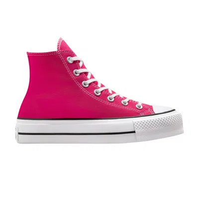 Pre-owned Converse Wmns Chuck Taylor All Star Lift Platform High 'cerise Pink'