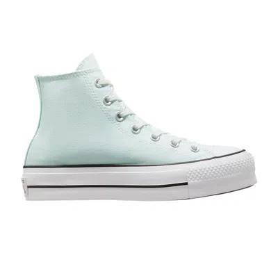 Pre-owned Converse Wmns Chuck Taylor All Star Lift Platform High 'chance Of Rain' | Blue | Women's Size 6