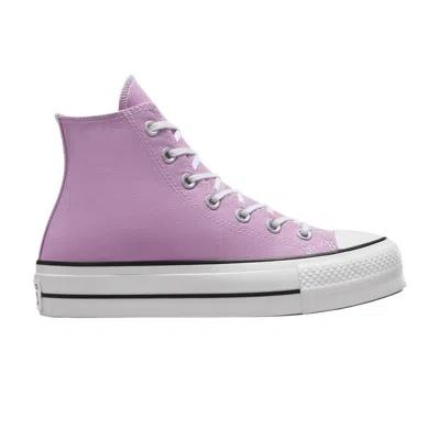 Pre-owned Converse Wmns Chuck Taylor All Star Lift Platform High 'classic Amethyst' In Purple