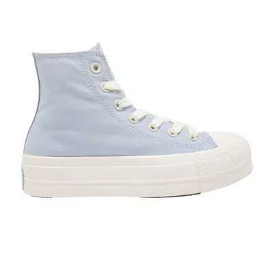 Pre-owned Converse Wmns Chuck Taylor All Star Lift Platform High 'cloudy Daze' | Blue | Women's Size 8