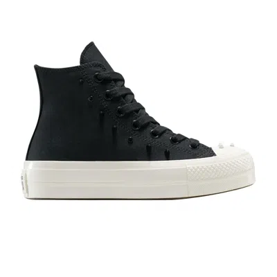 Pre-owned Converse Wmns Chuck Taylor All Star Lift Platform High 'spikes' | Black | Women's Size 5