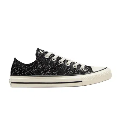 Pre-owned Converse Wmns Chuck Taylor All Star Low 'glitter - Black'