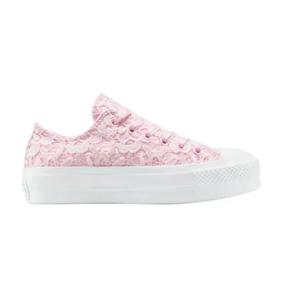 Pre-owned Converse Wmns Chuck Taylor All Star Low 'lace - Summit Pink' | Women's Size 7.5