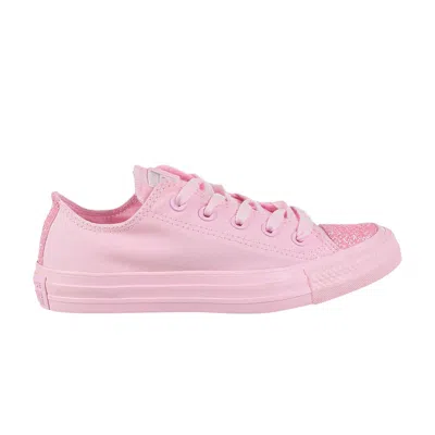 Pre-owned Converse Wmns Chuck Taylor All Star Low 'pink Glitter Toe' | Women's Size 11