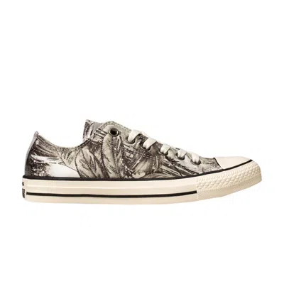 Pre-owned Converse Wmns Chuck Taylor All Star Low 'satin Floral' In Black