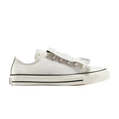 Pre-owned Converse Wmns Chuck Taylor All Star Low 'tassels' | Cream | Women's Size 7