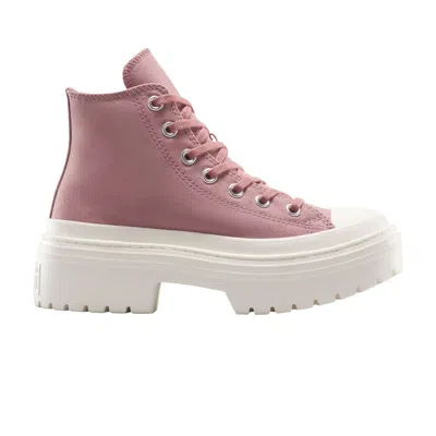 Pre-owned Converse Wmns Chuck Taylor All Star Lugged Heel Platform High 'light Saddle' | Pink | Women's Size 7