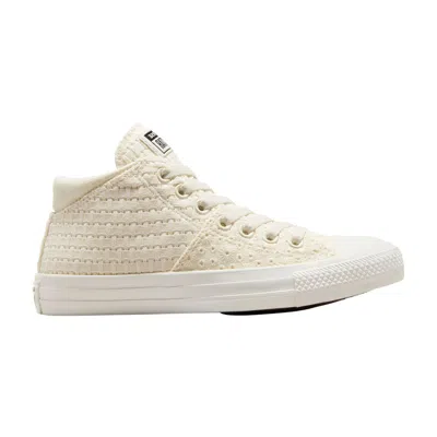 Pre-owned Converse Wmns Chuck Taylor All Star Madison Mid 'crochet' | Cream | Women's Size 6 In White