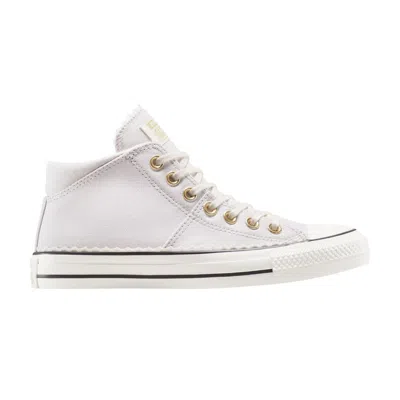 Pre-owned Converse Wmns Chuck Taylor All Star Madison Mid 'frills' | Cream | Women's Size 5.5 In White