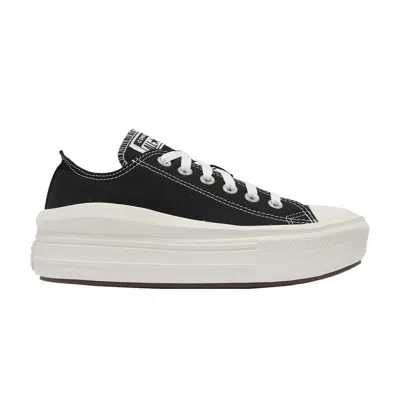 Pre-owned Converse Wmns Chuck Taylor All Star Move Low 'black White' | Women's Size 9